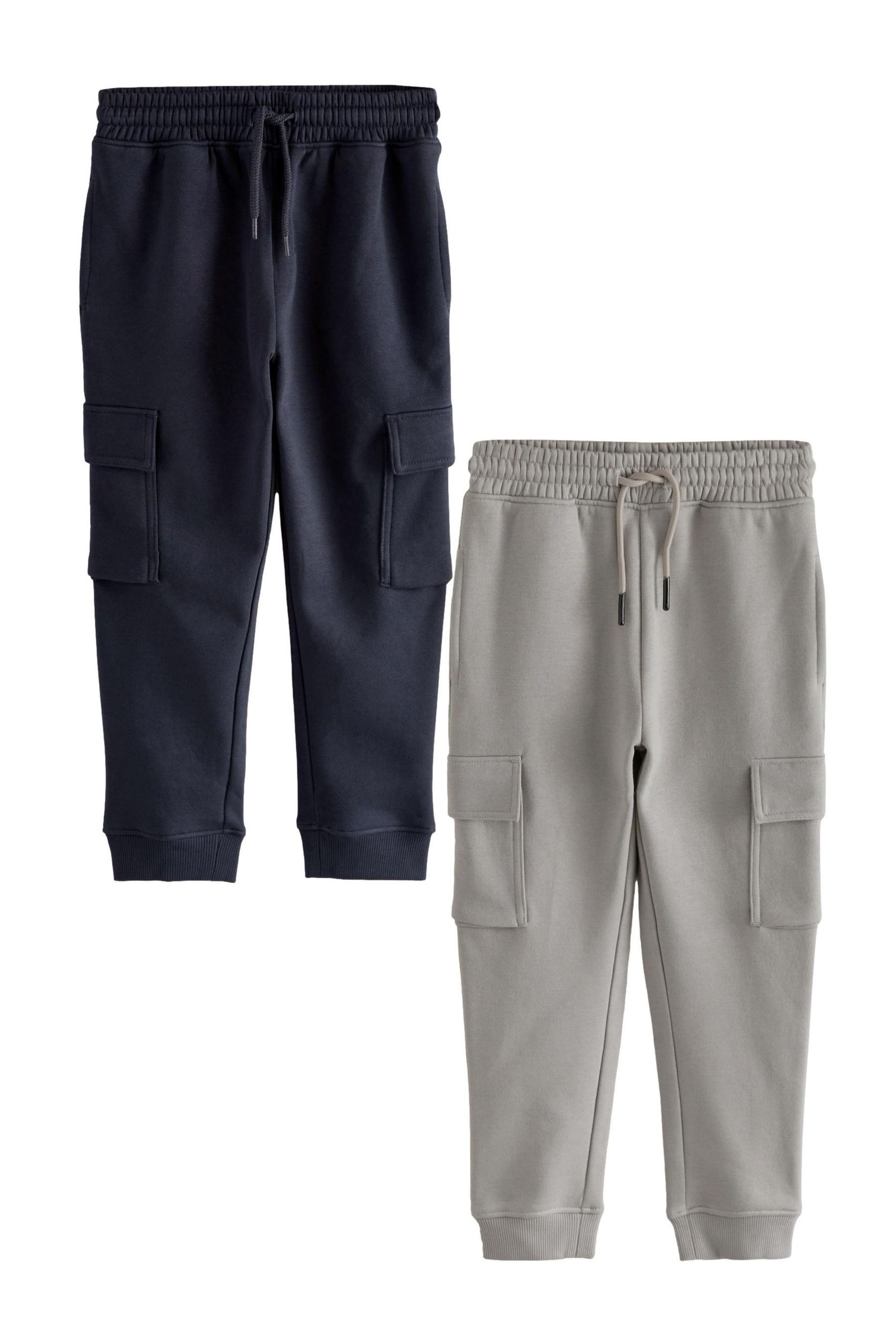 Next Jogginghose Slim Fit Cargo-Jogginghose, 2er