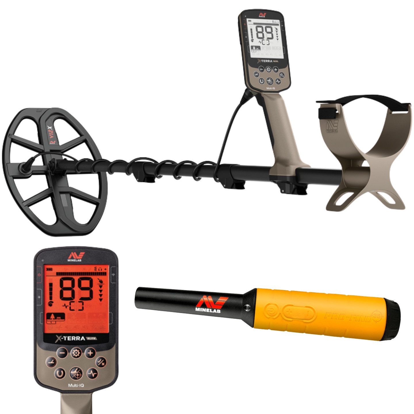 Minelab Metalldetektor X-Terra Elite + gratis