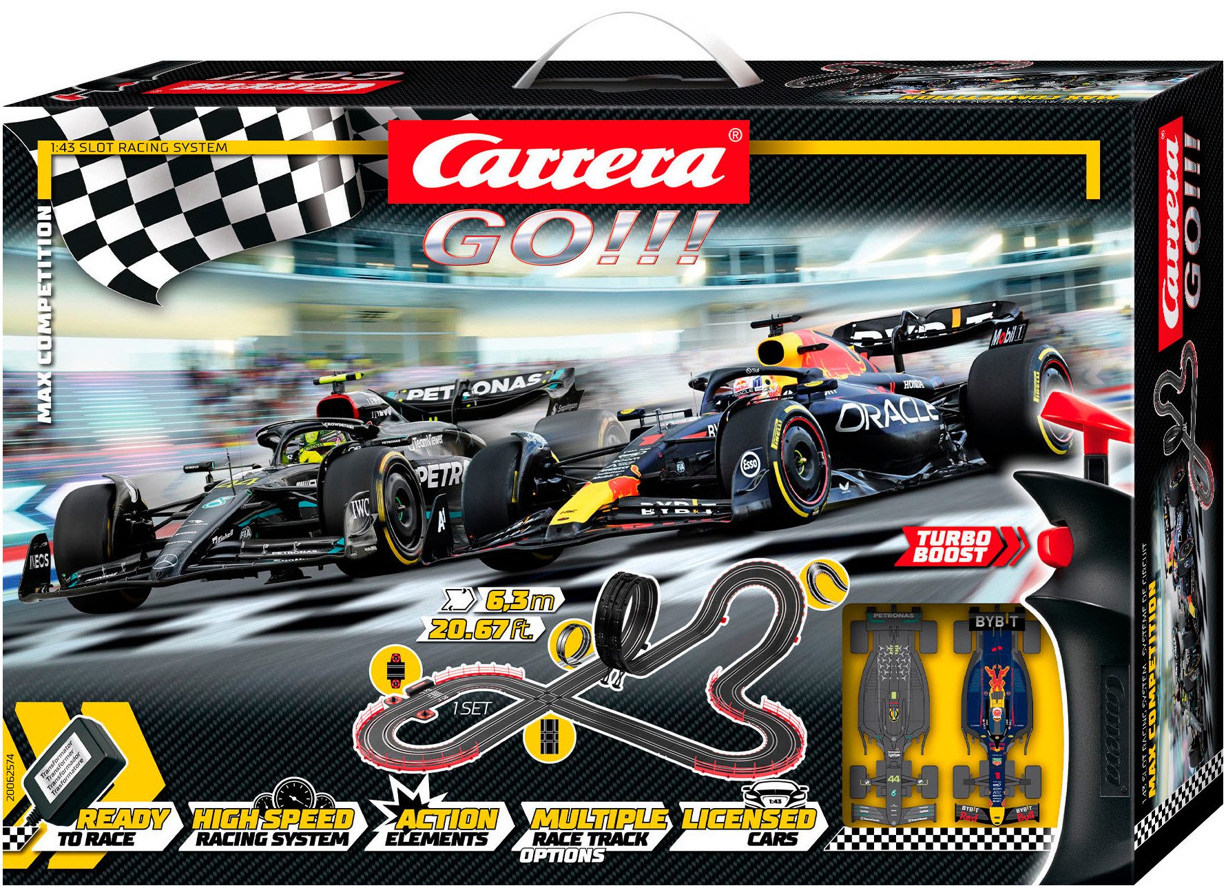 Carrera® Autorennbahn Carrera GO!!! - Max