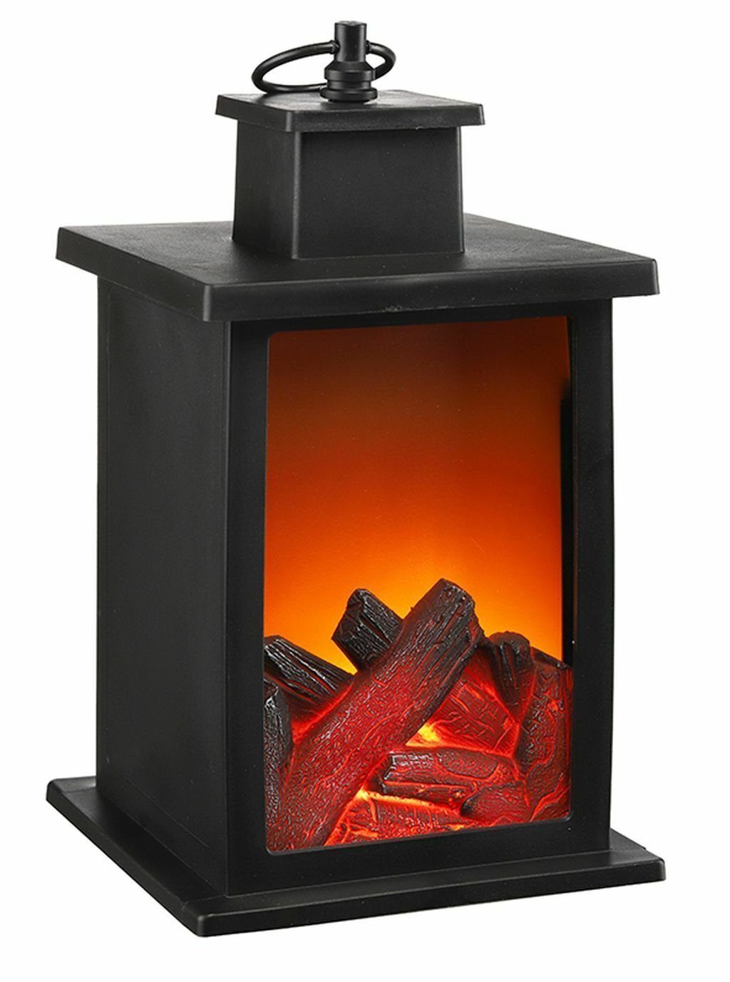 emeco Dekokamin LED Kamin Laterne Deko