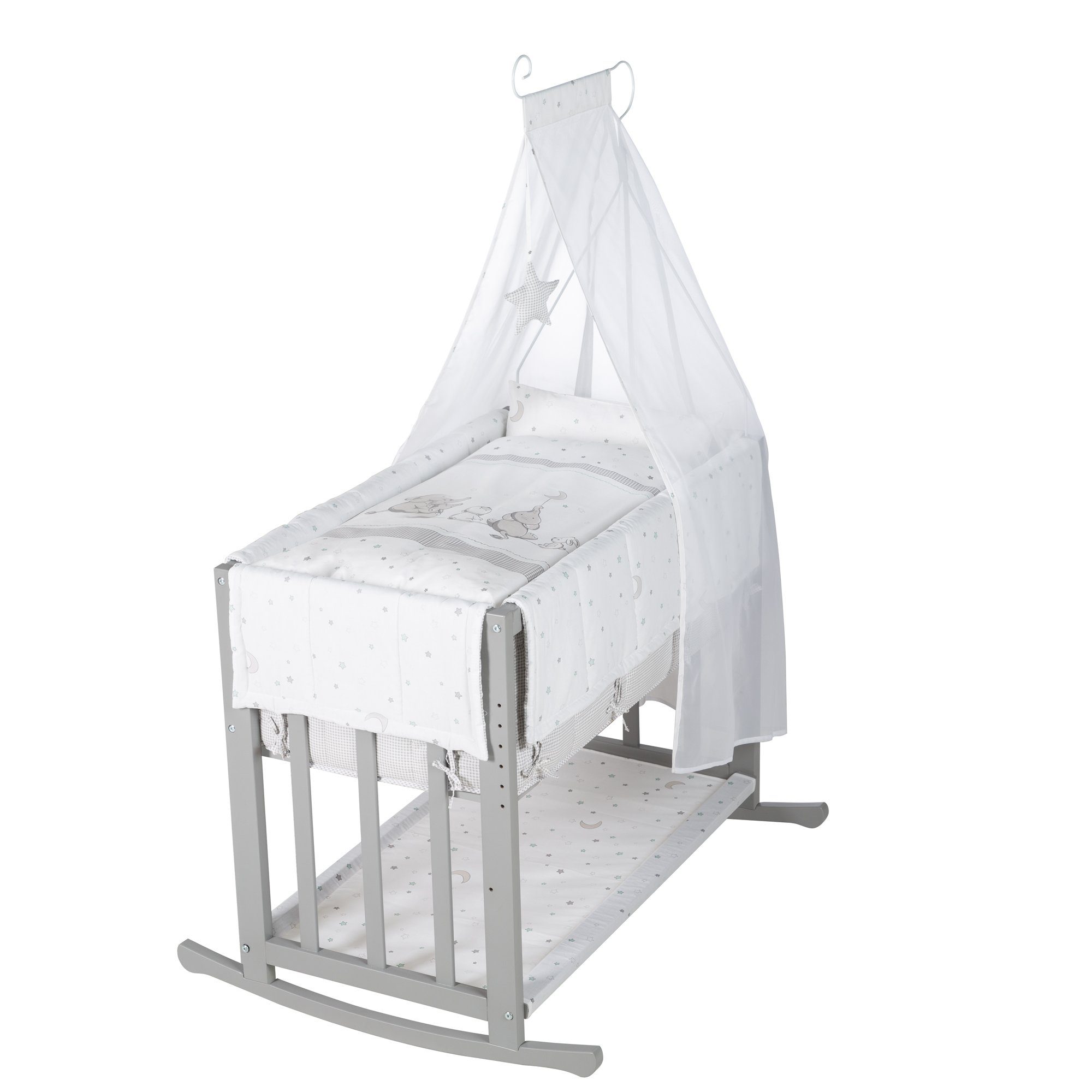 roba® Babybett Stubenbett, Babybett, Wiege &
