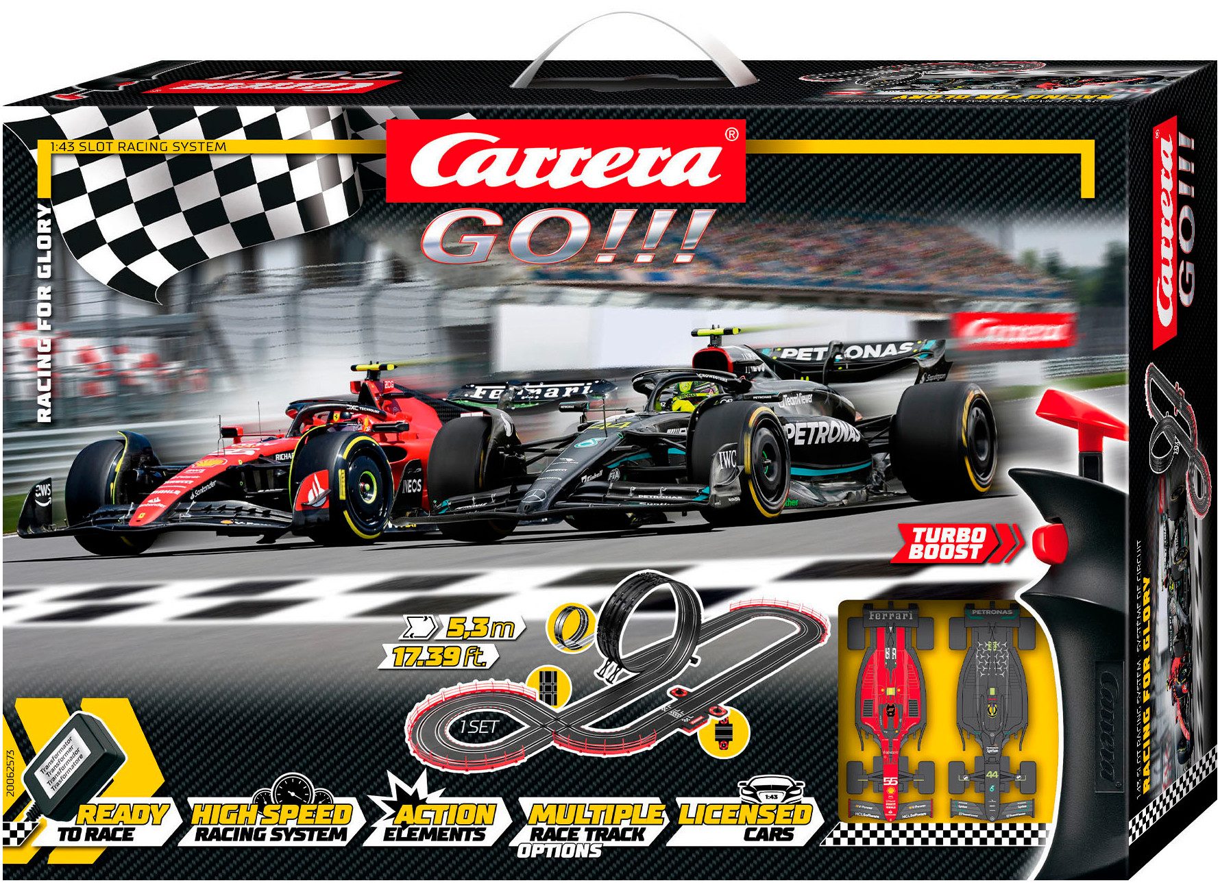 Carrera® Autorennbahn Carrera GO!!! - Racing