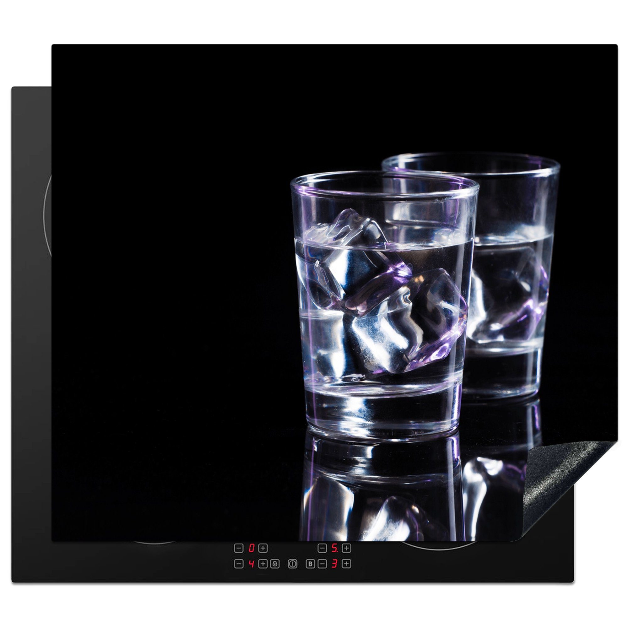 MuchoWow Herd-Abdeckplatte Alkohol - Gläser -