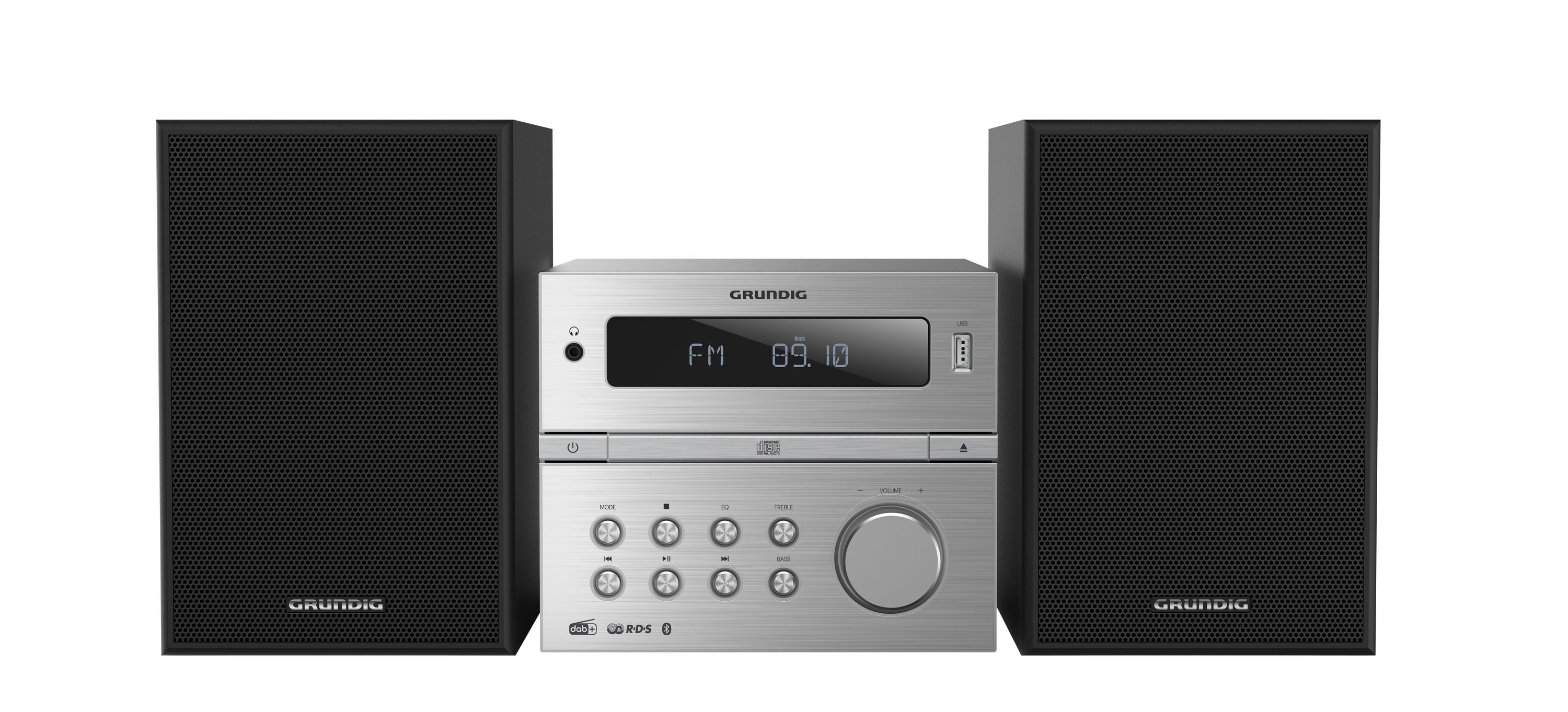 Grundig CMS 4200 silber Stereoanlage Kompaktanlage