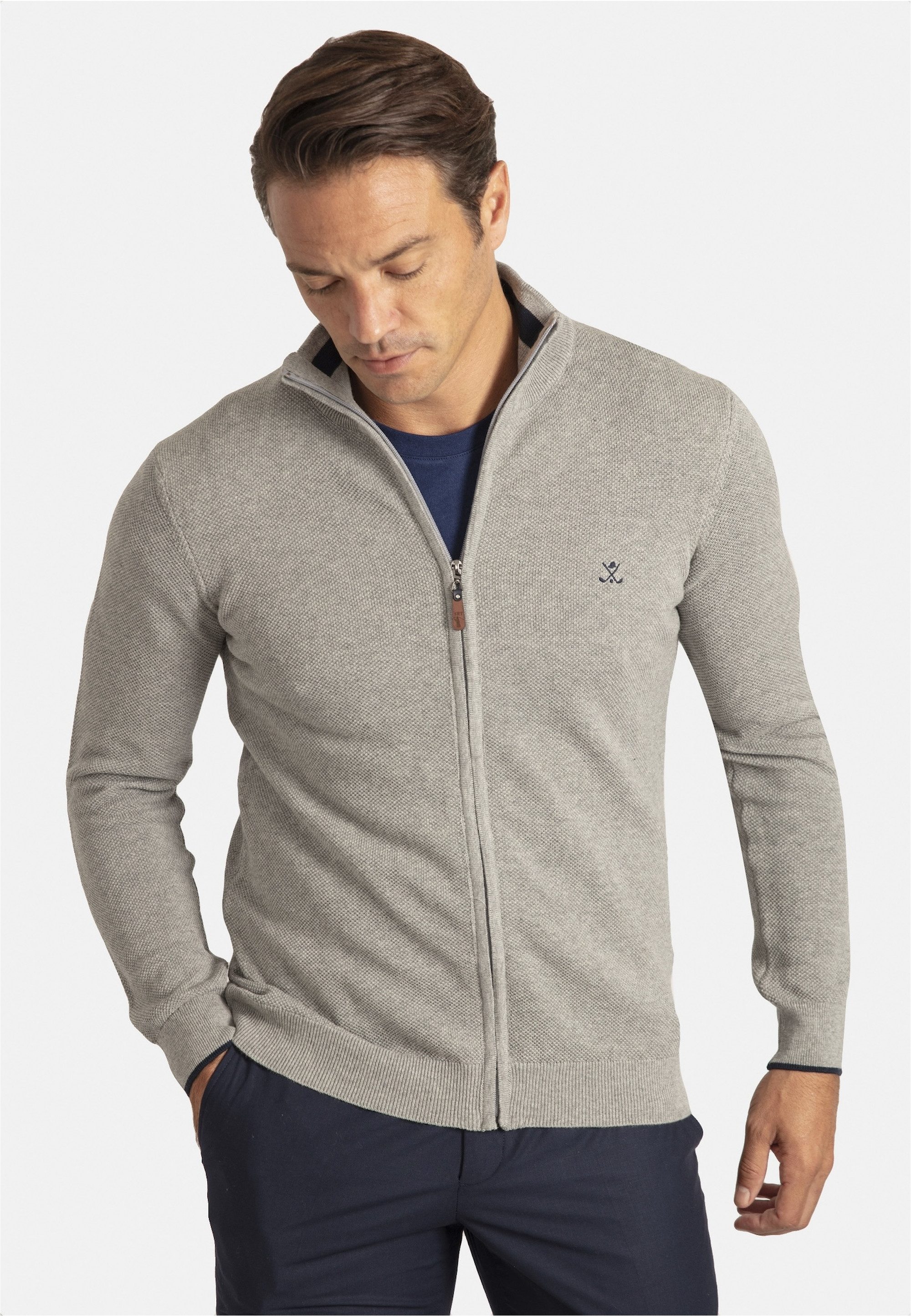 SIR RAYMOND TAILOR Strickjacke Mass (1-tlg)