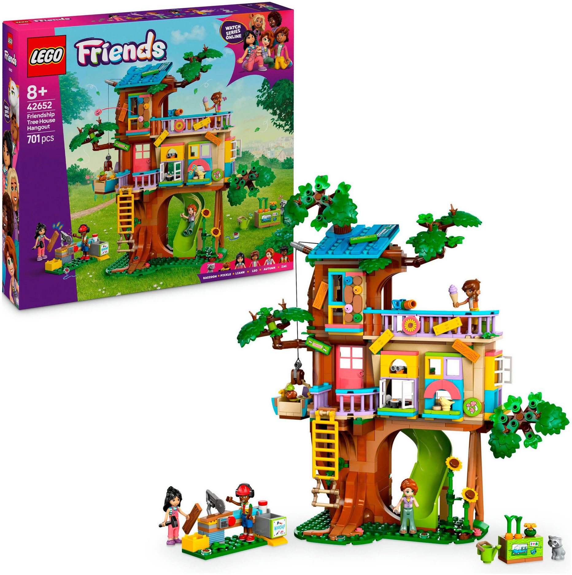 LEGO® Baumhaus (42652), LEGO Friends Konstruktionsspielsteine,