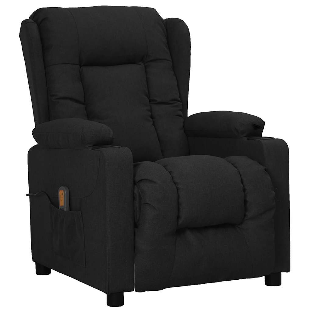 vidaXL Massagesessel Massagesessel mit Aufstehhilfe Schwarz