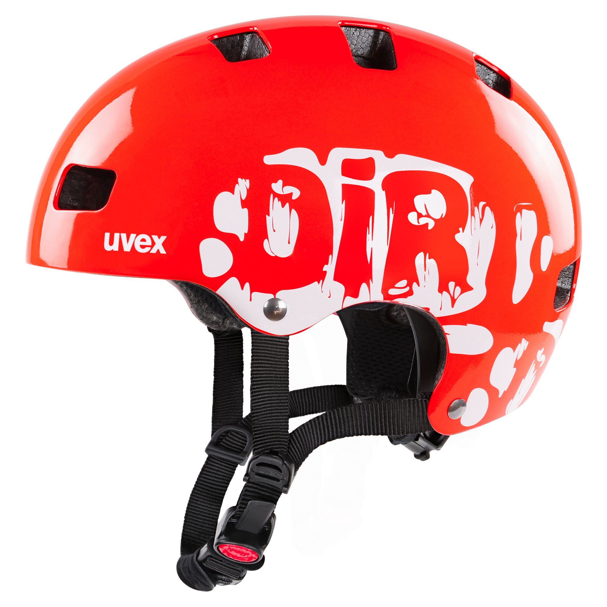 Uvex Kinderfahrradhelm Kid 3 Dirtbike neon