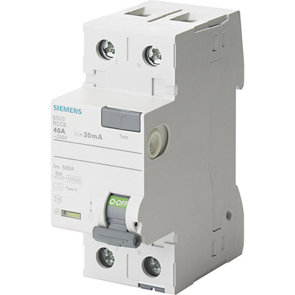 SIEMENS Sicherheitsrelais Siemens 5SV33146 FI-Schutzschalter A
