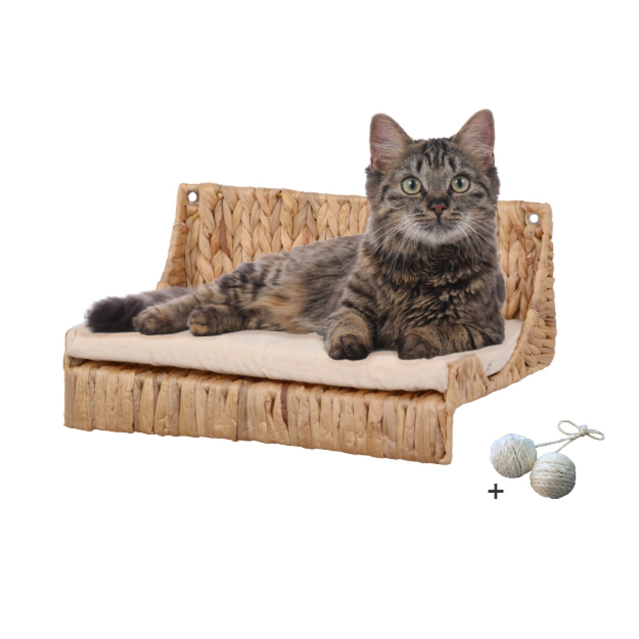 Rohrschneider Katzen-Kletterwand Katzenkletterwand Fenja Katzenstufen Wand