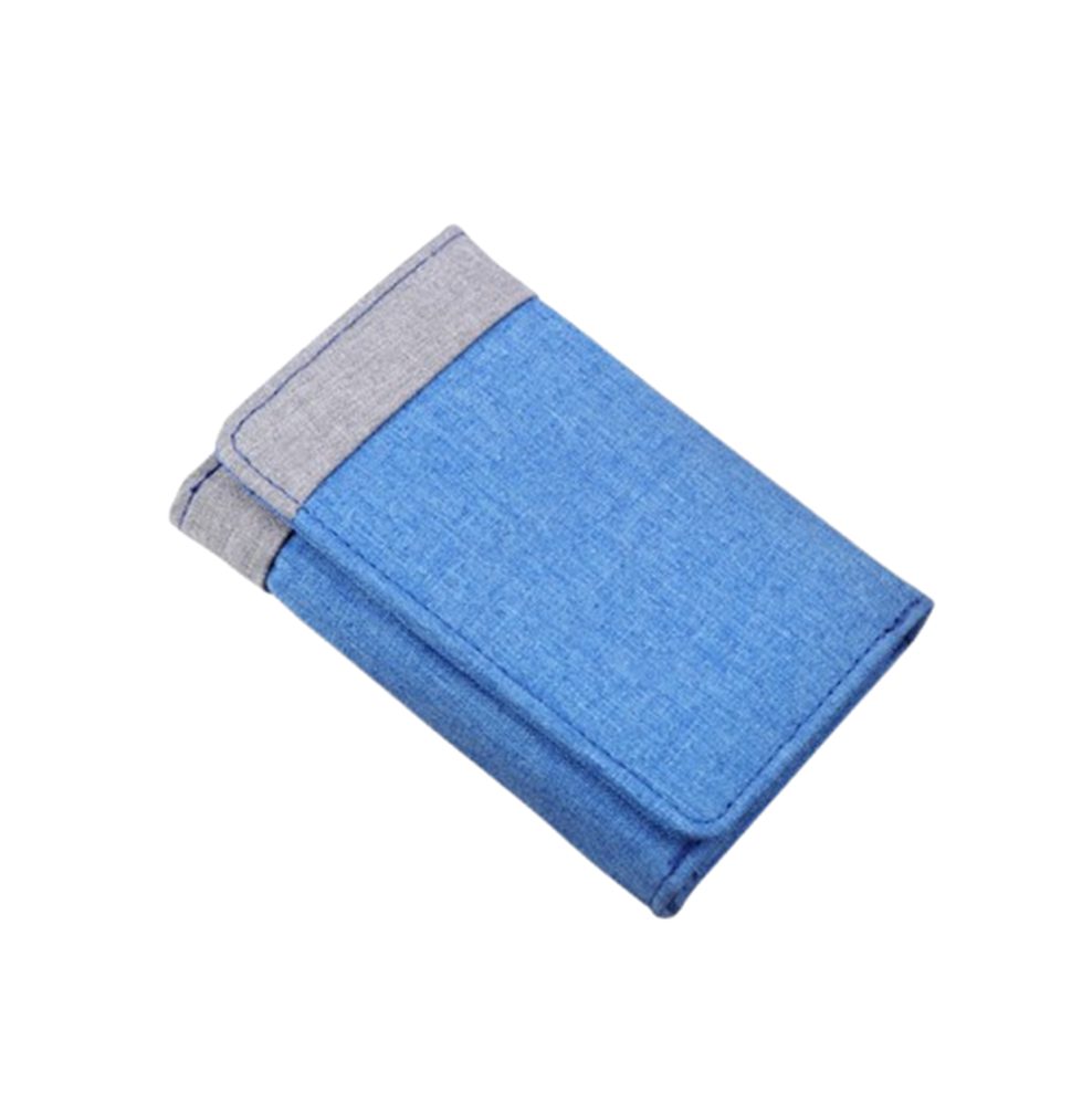 Coonoor Mini Geldbörse Canvas Tri-Fold Geldbörse