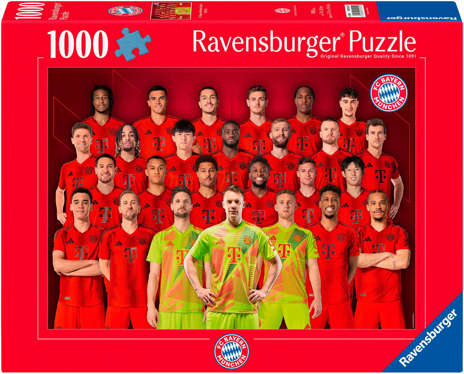 Ravensburger Puzzle FC Bayern München Saison