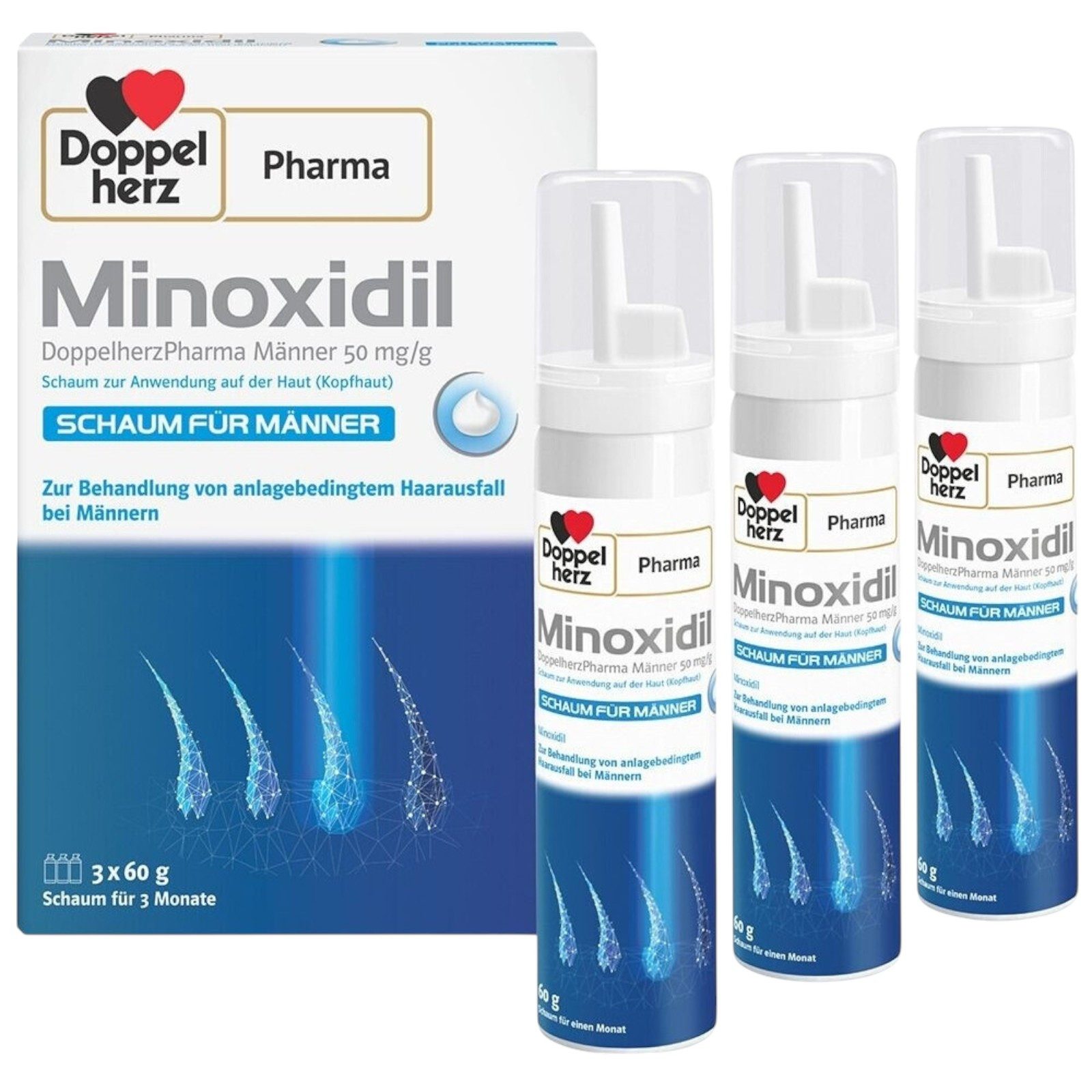 Doppelherz Haarkur Minoxidil DoppelherzPharma 50 mg/g