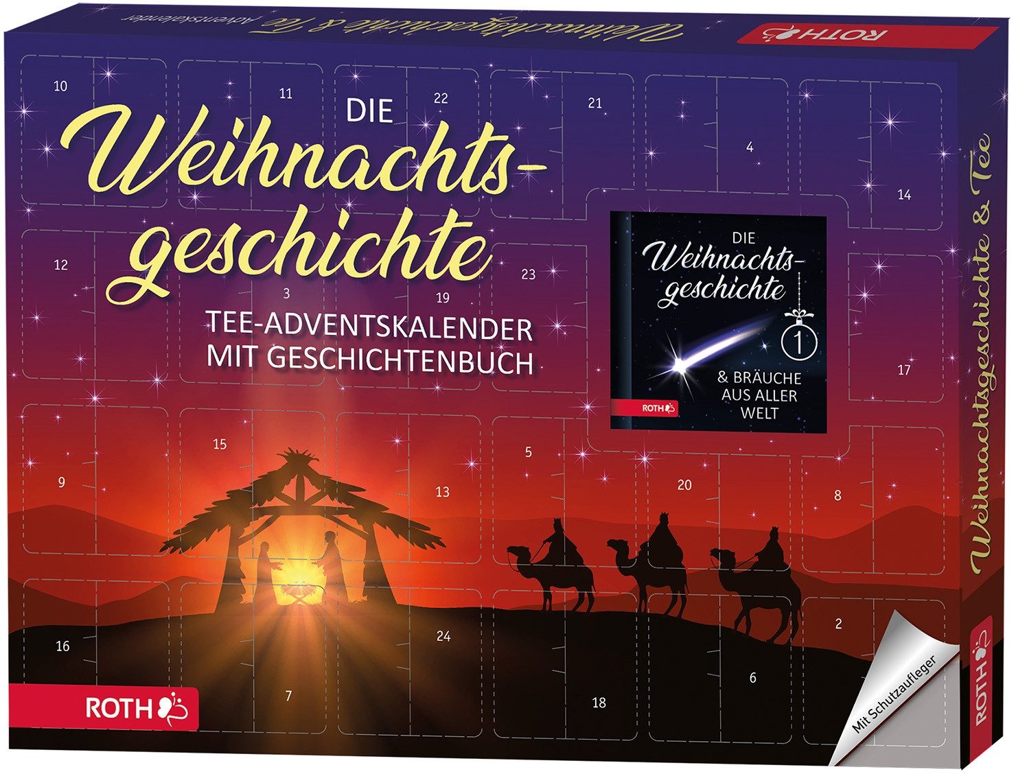 Roth Ideen ewige Kalender Adventskalender 'Bio-Tee-Adventskalender