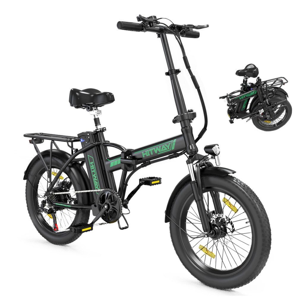 HITWAY E-Bike Cityrad 20*3' faltbares Elektrofahrrad