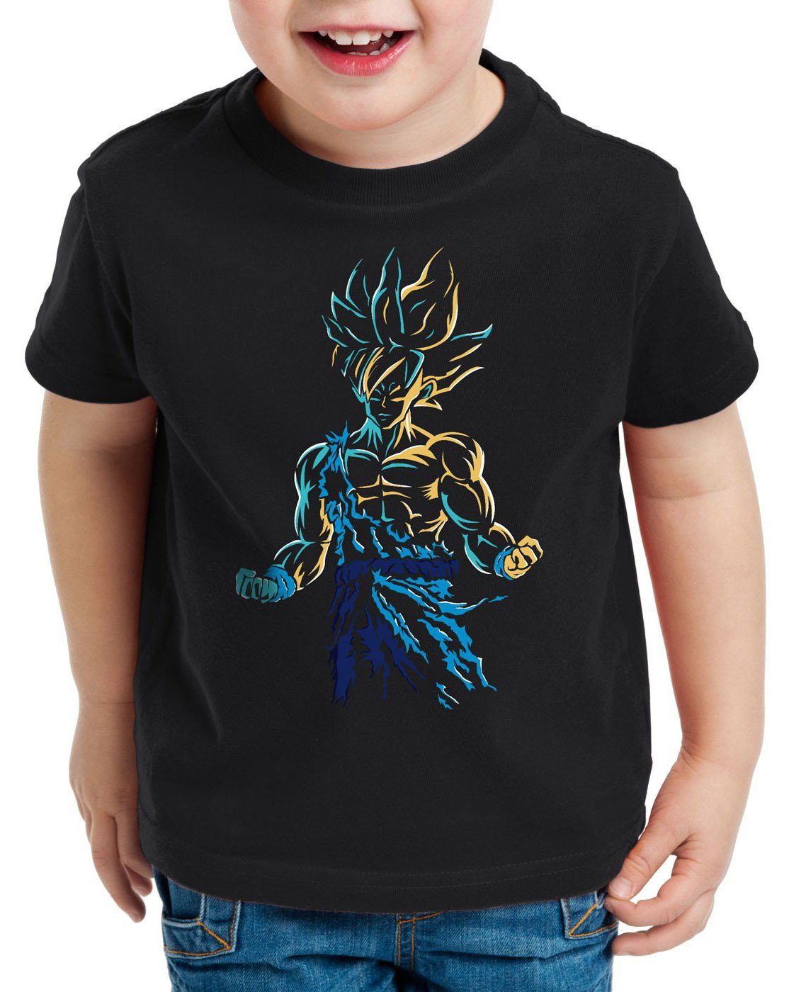 style3 T-Shirt Goku Evolution super dragonball