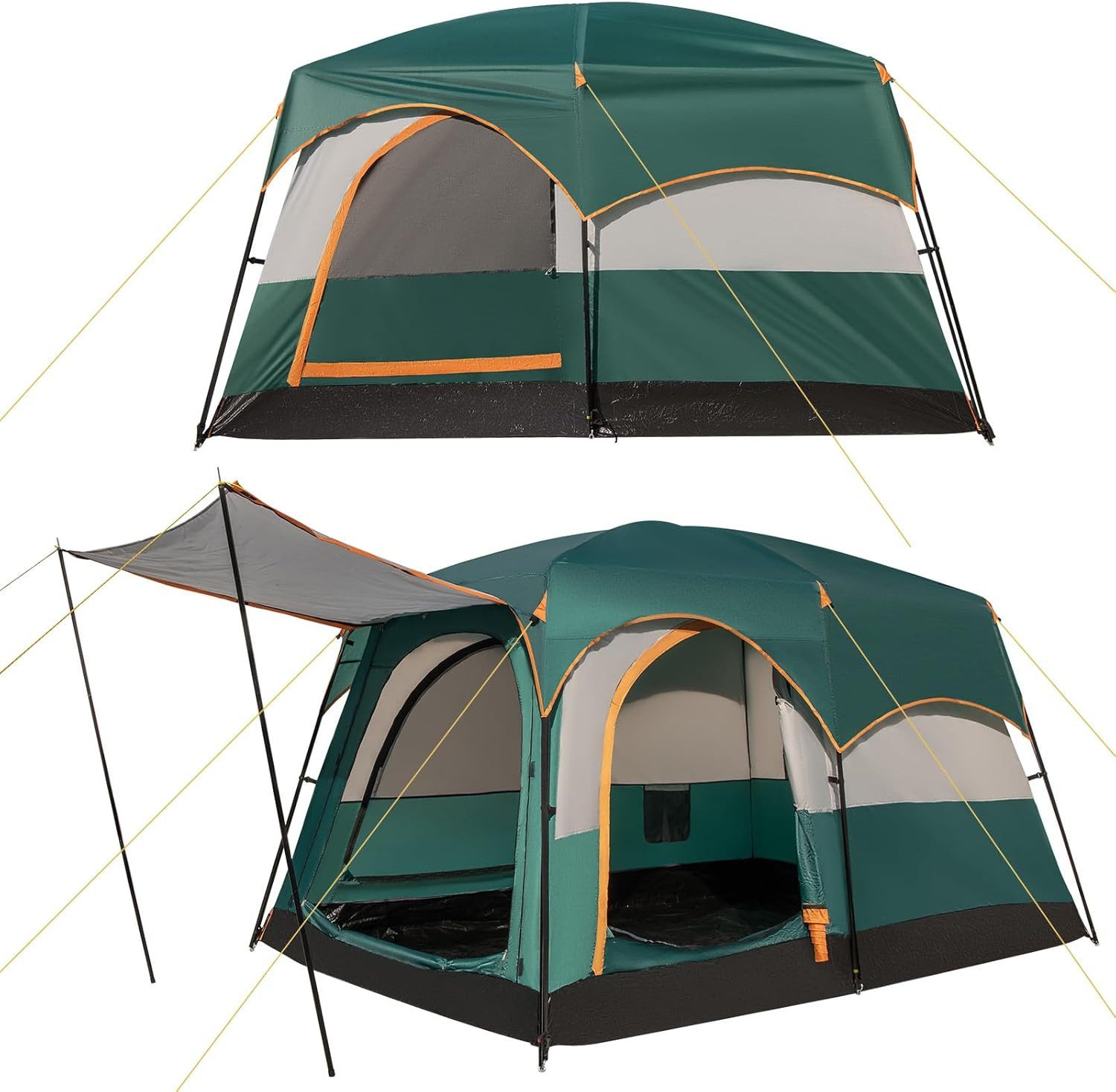 COSTWAY Kuppelzelt, Personen: 6, 6 Personen