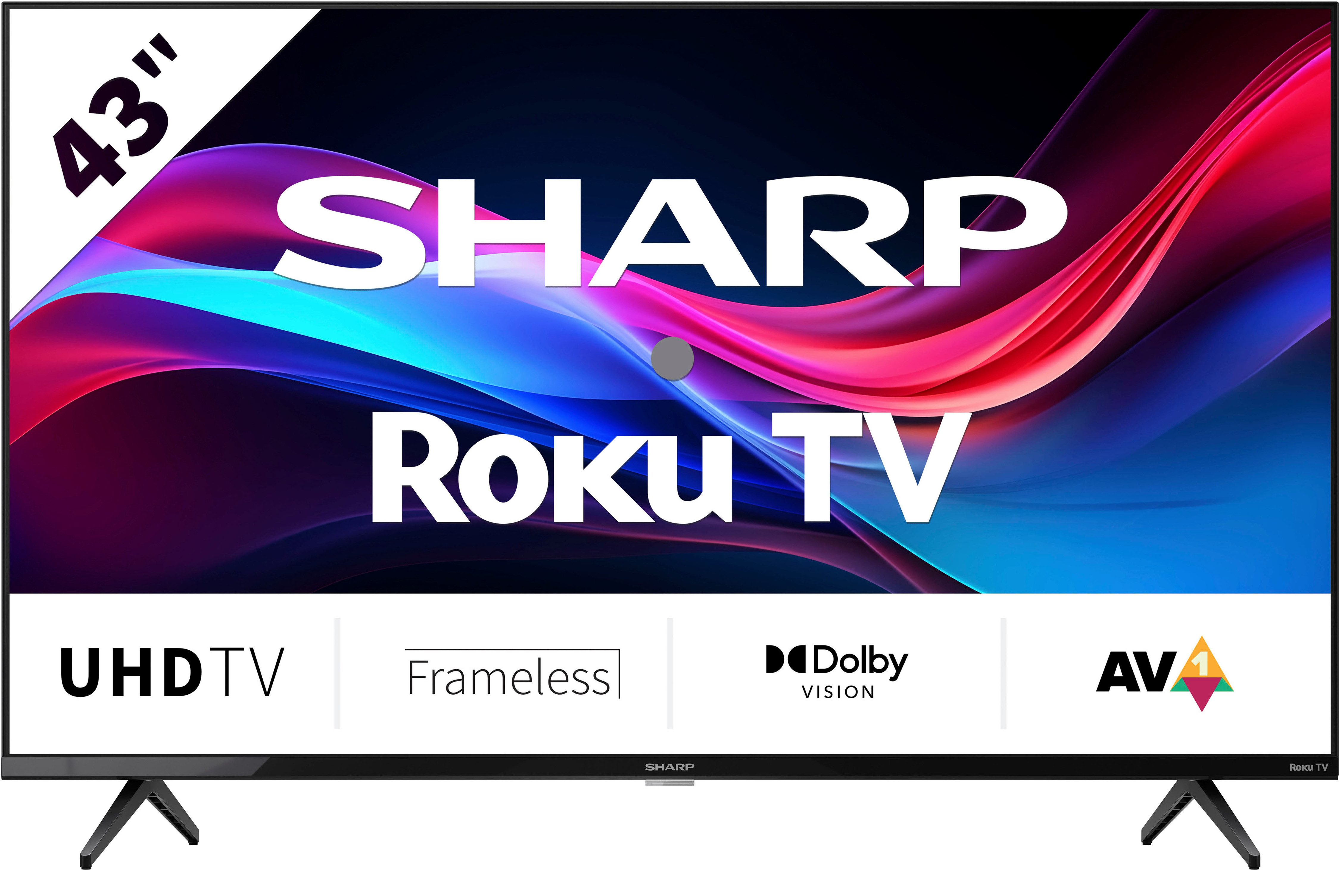 Sharp 4T-C43GJx LED-Fernseher (108 cm/43 Zoll,