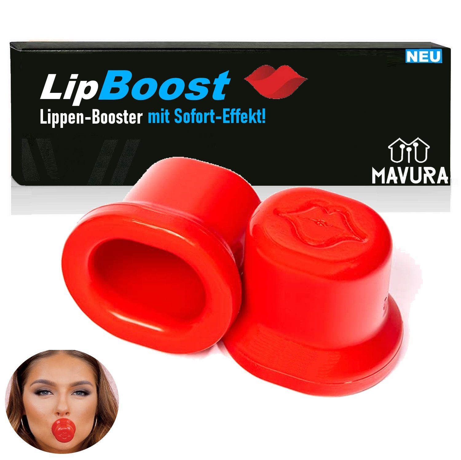 MAVURA Lip-Booster MAVURA LipBoost Lippen-Booster mit