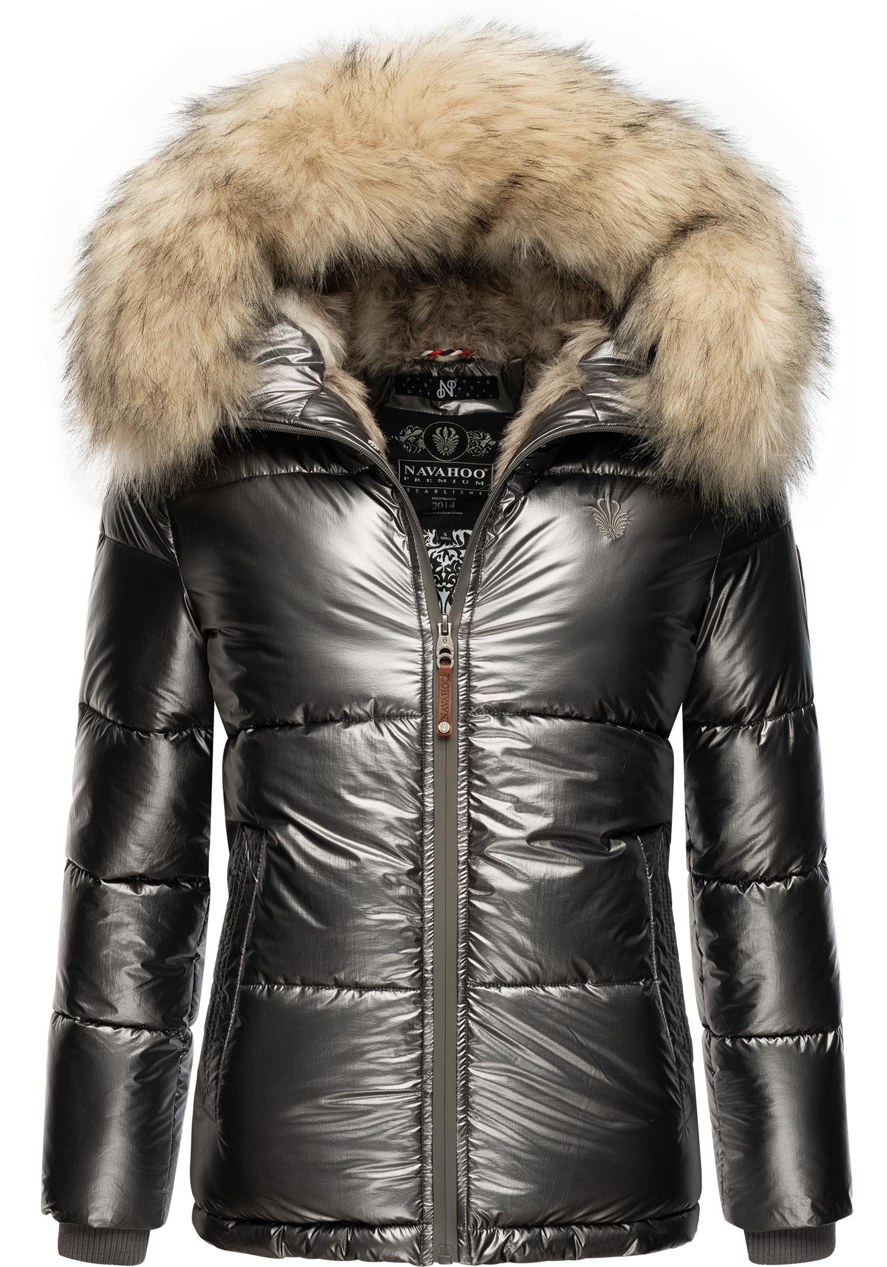 Navahoo Winterjacke Tikunaa warm gefütterte Damen