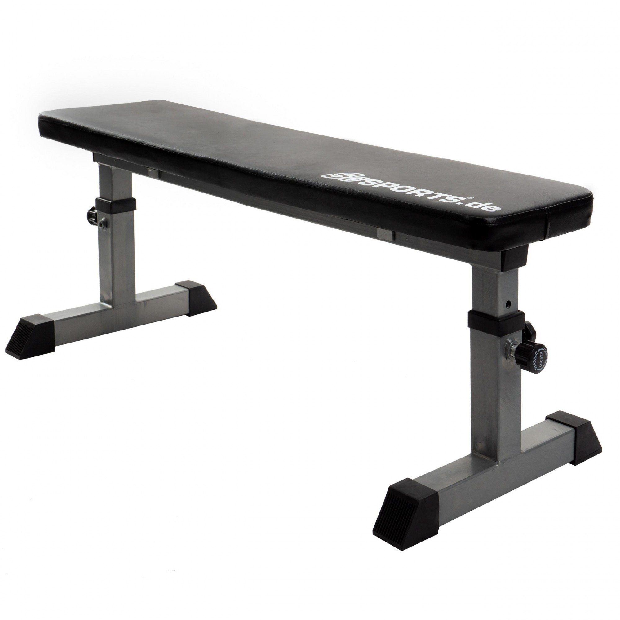 ScSPORTS® Hantelbank Verstellbar bis 180kg Flachbank