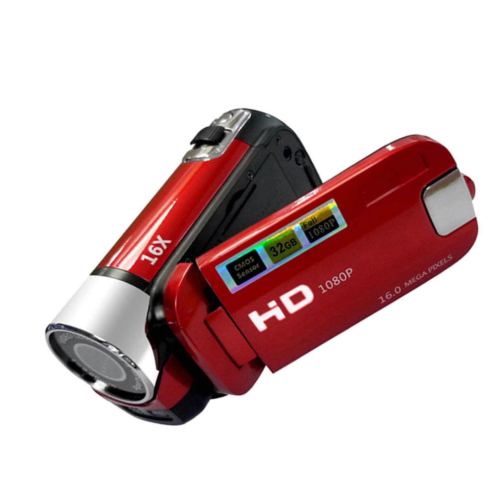 cocosity Digitalkamera 16X F-ocus Zoom Videorecorder