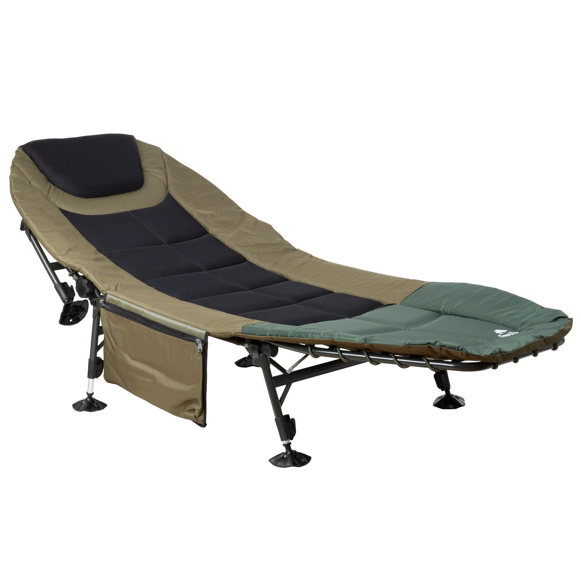 CampFeuer Angelliege Karpfenliege XXL, 200 x