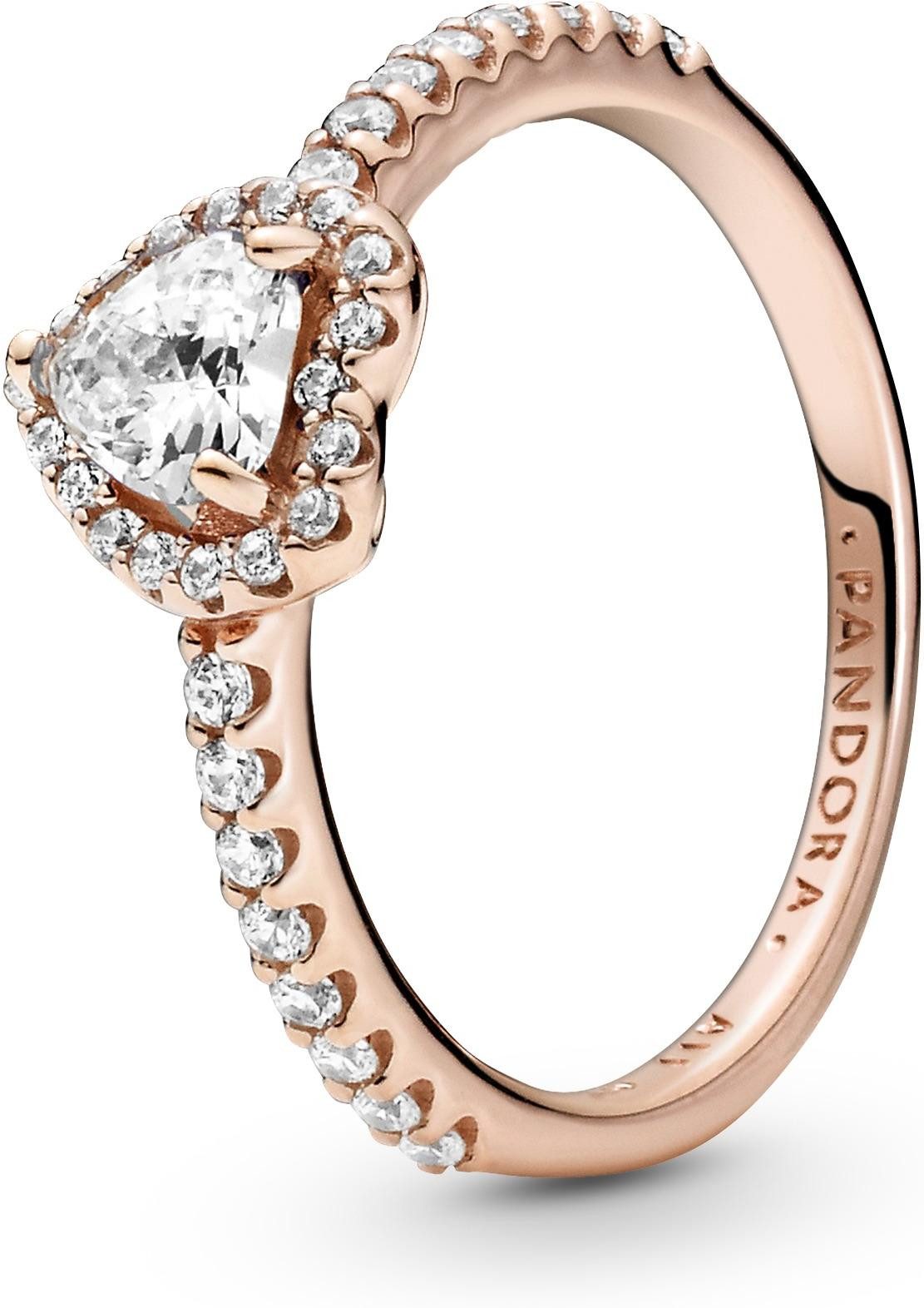 Pandora Fingerring Pandora Funkelndes erhabenes Herz