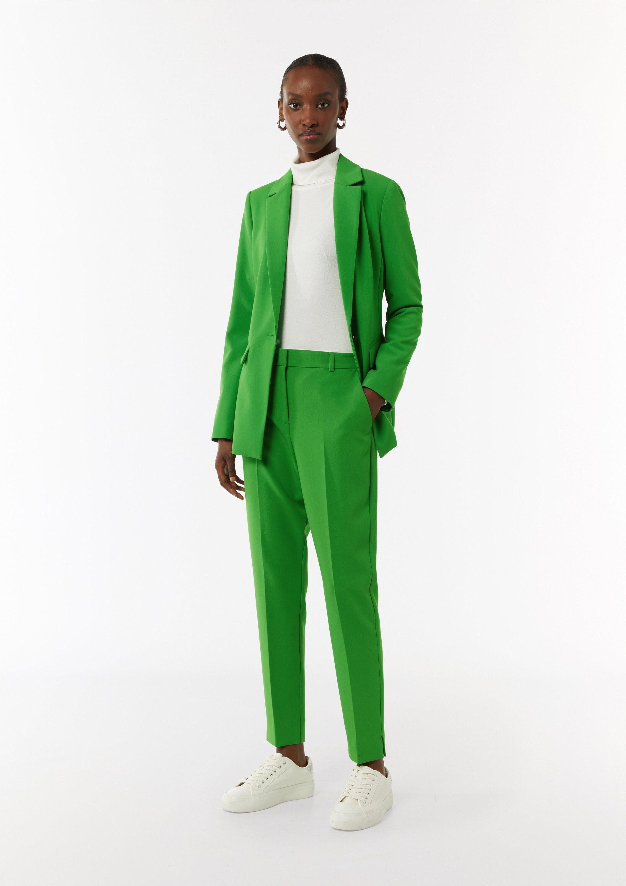 comma 7/8-Hose Hose Business-Hose mit geschlitztem