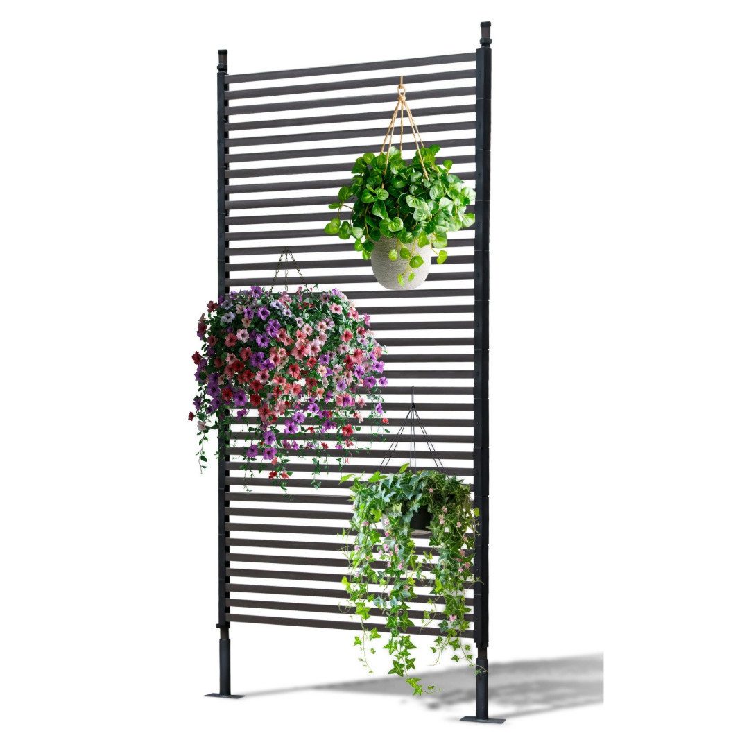 Gartenwelt Riegelsberger Gartenzaun Lamellenzaun braun (ohne