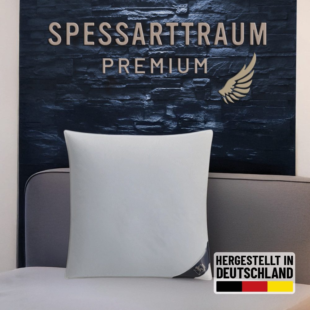SPESSARTTRAUM 3-Kammer-Kopfkissen Premium, GRÖSSENAUSWAHL von 40x80