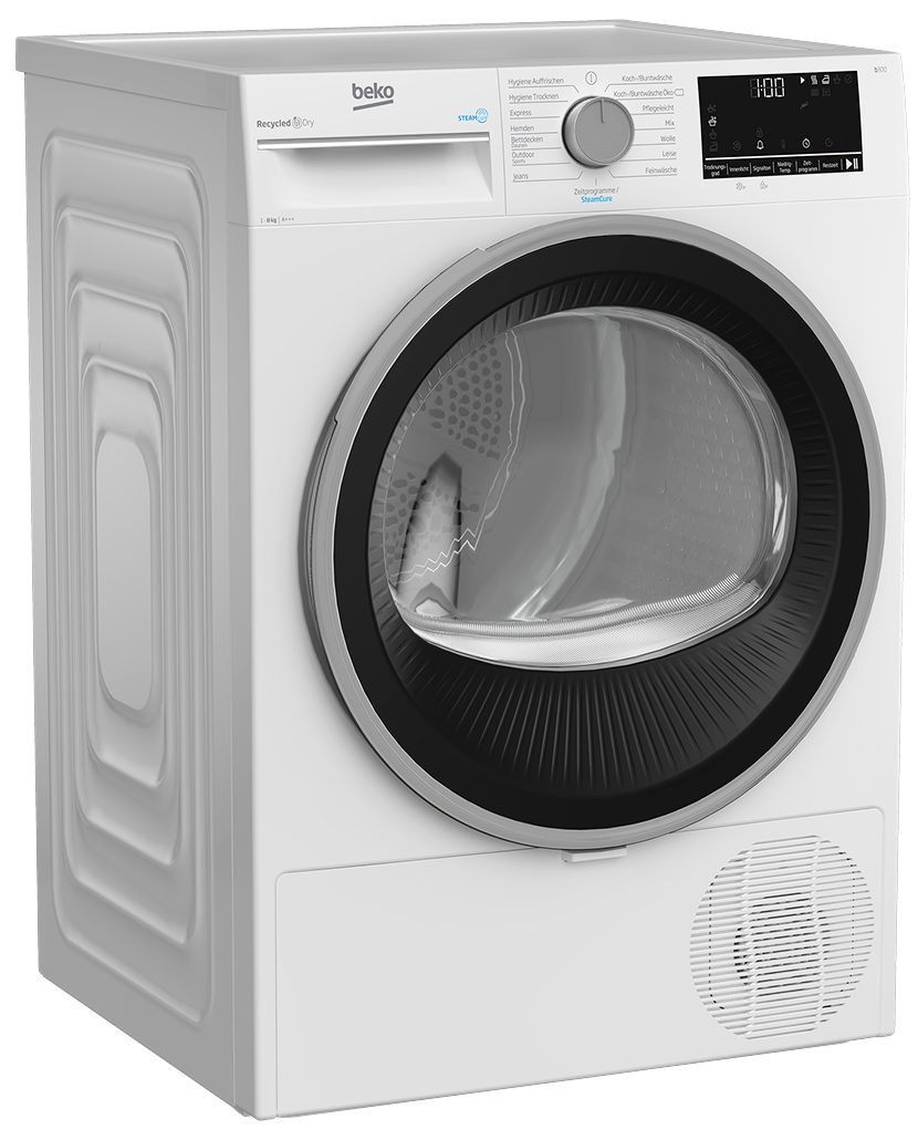 BEKO Wärmepumpentrockner B3T22491, 8 kg, Pro