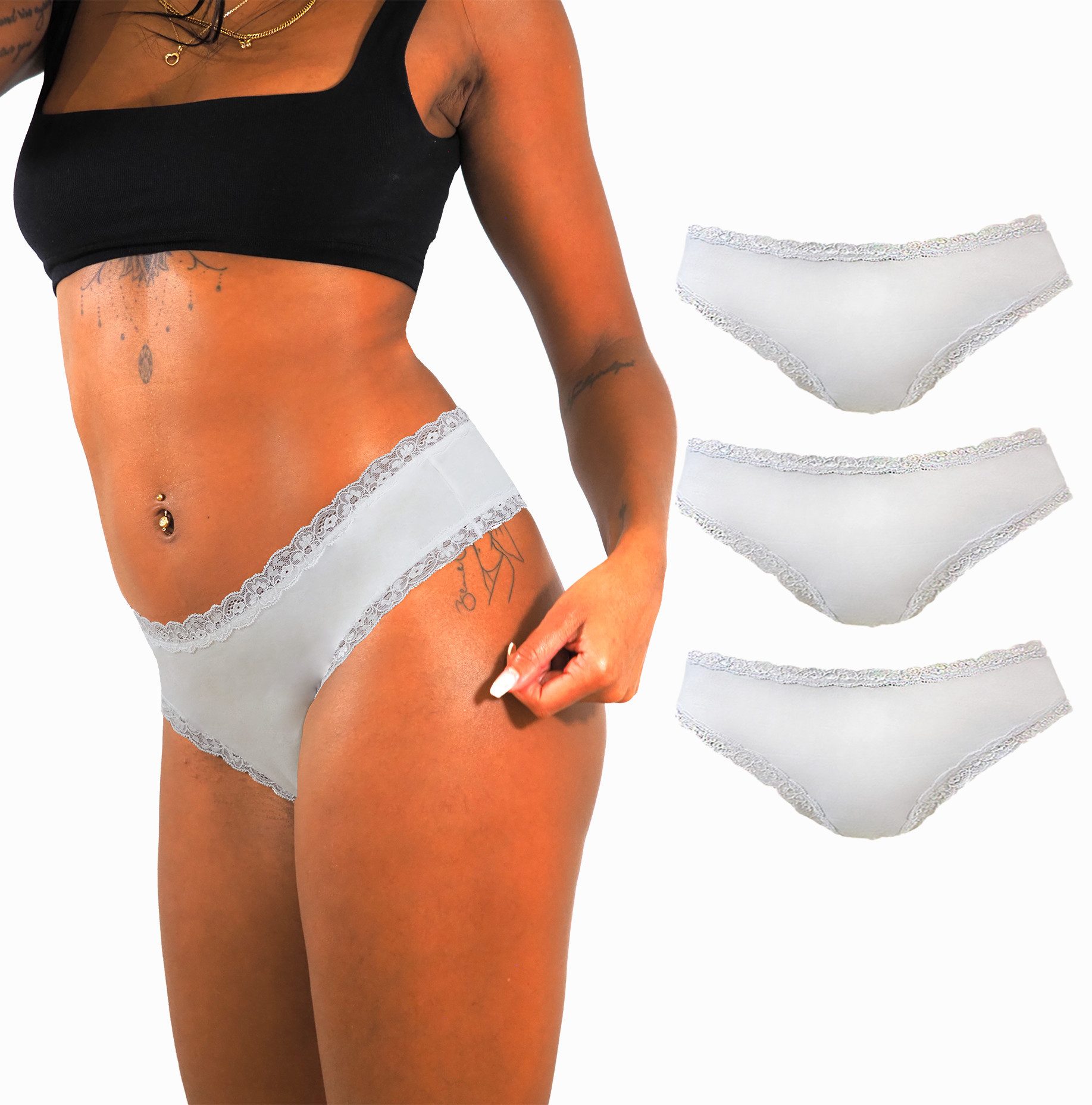 Benonetti Brasilslip Damen Slip Unterhose Brazilian-Slips