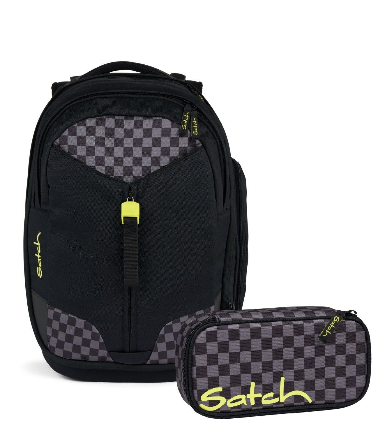 Satch Schulranzen Schulrucksack-Set MATCH Dark Skate
