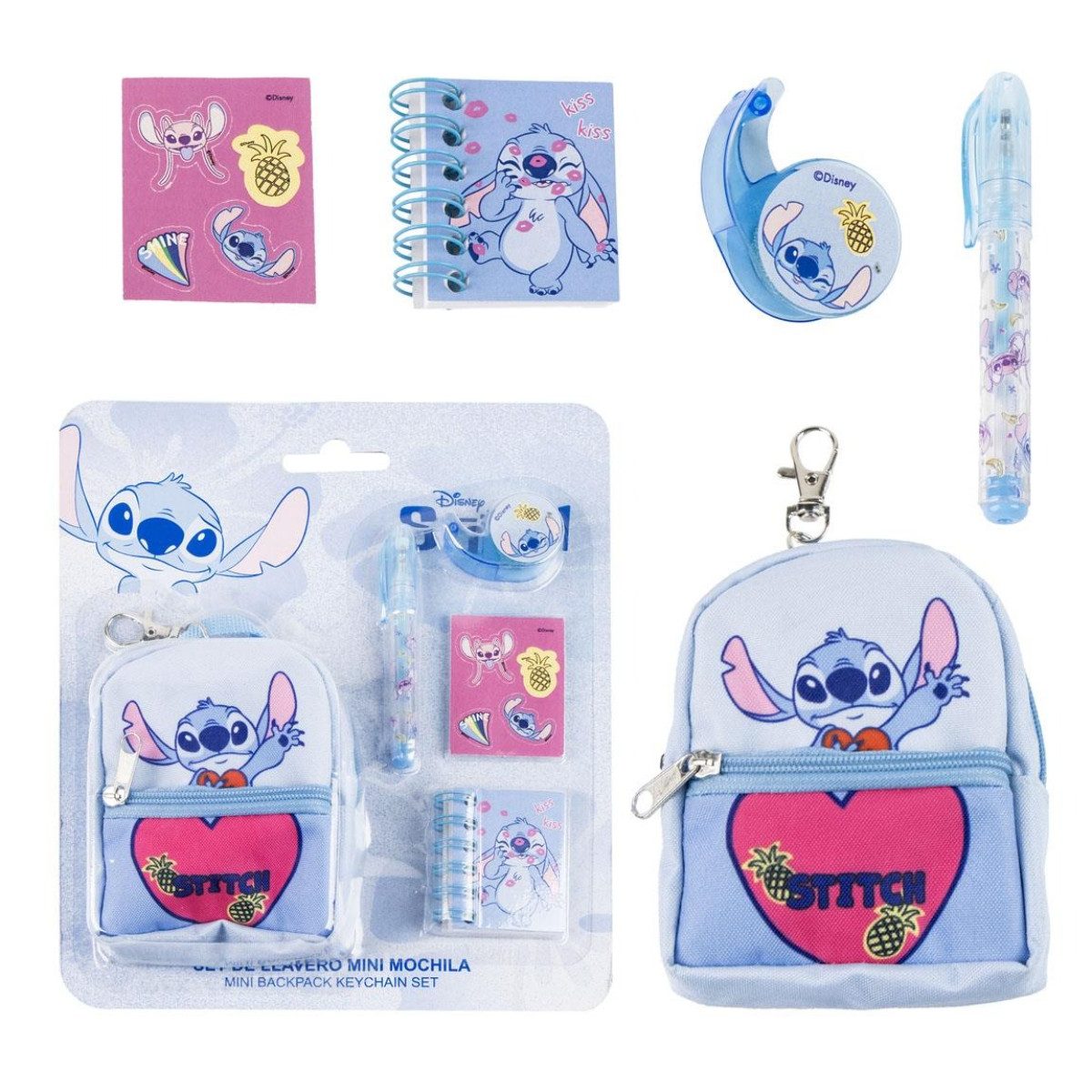 Cerda Schreibtischunterlage Lilo & Stitch Schreibwaren-Set
