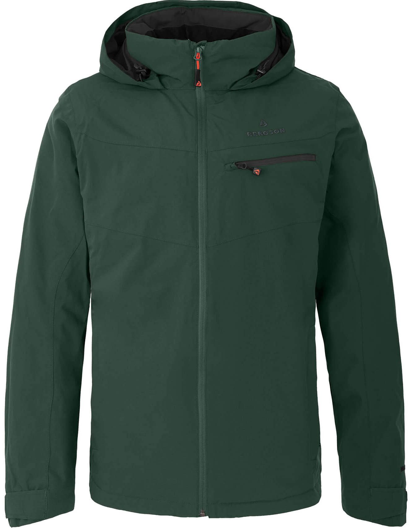 Bergson Regenjacke TALLMOS Herren Regenjacke, Netzfutter,