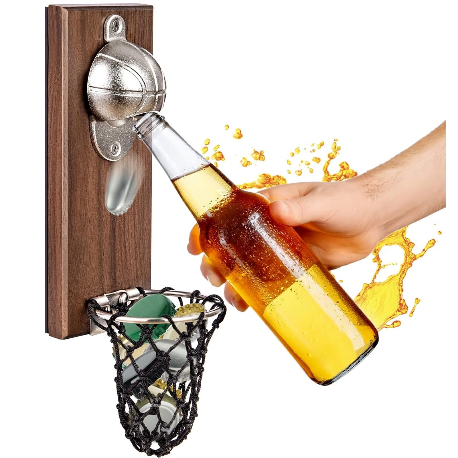 BlingBin Flaschenöffner Magnetischer Flaschenöffner Bieröffner Wandöffner