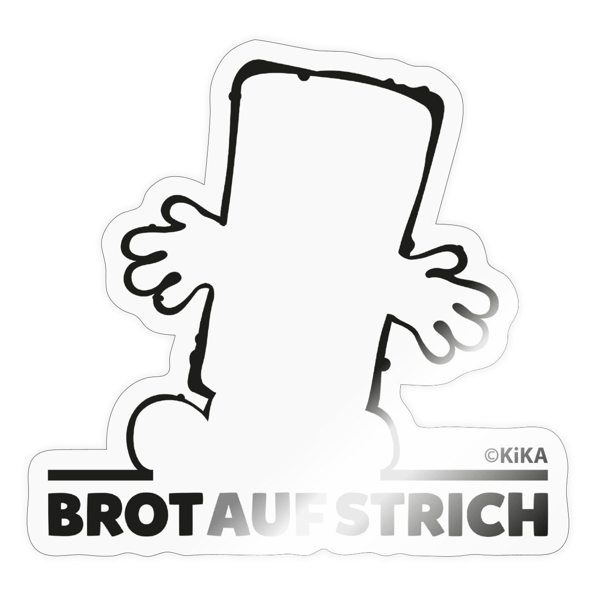 Spreadshirt Aufkleber Bernd Das Brot Brot