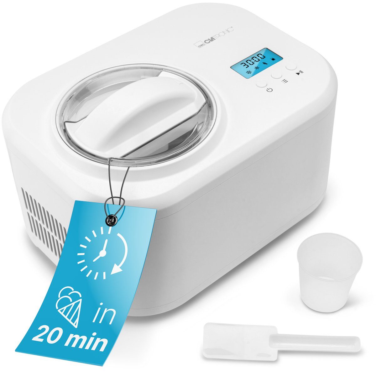 CLATRONIC Eismaschine ICM 3799, Eismaschine und