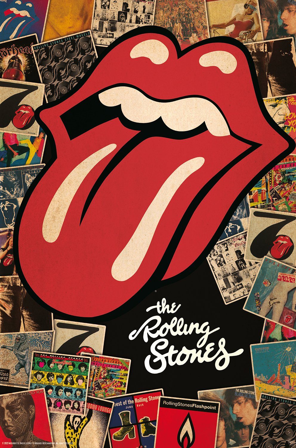 GB eye Poster Rolling Stones Poster