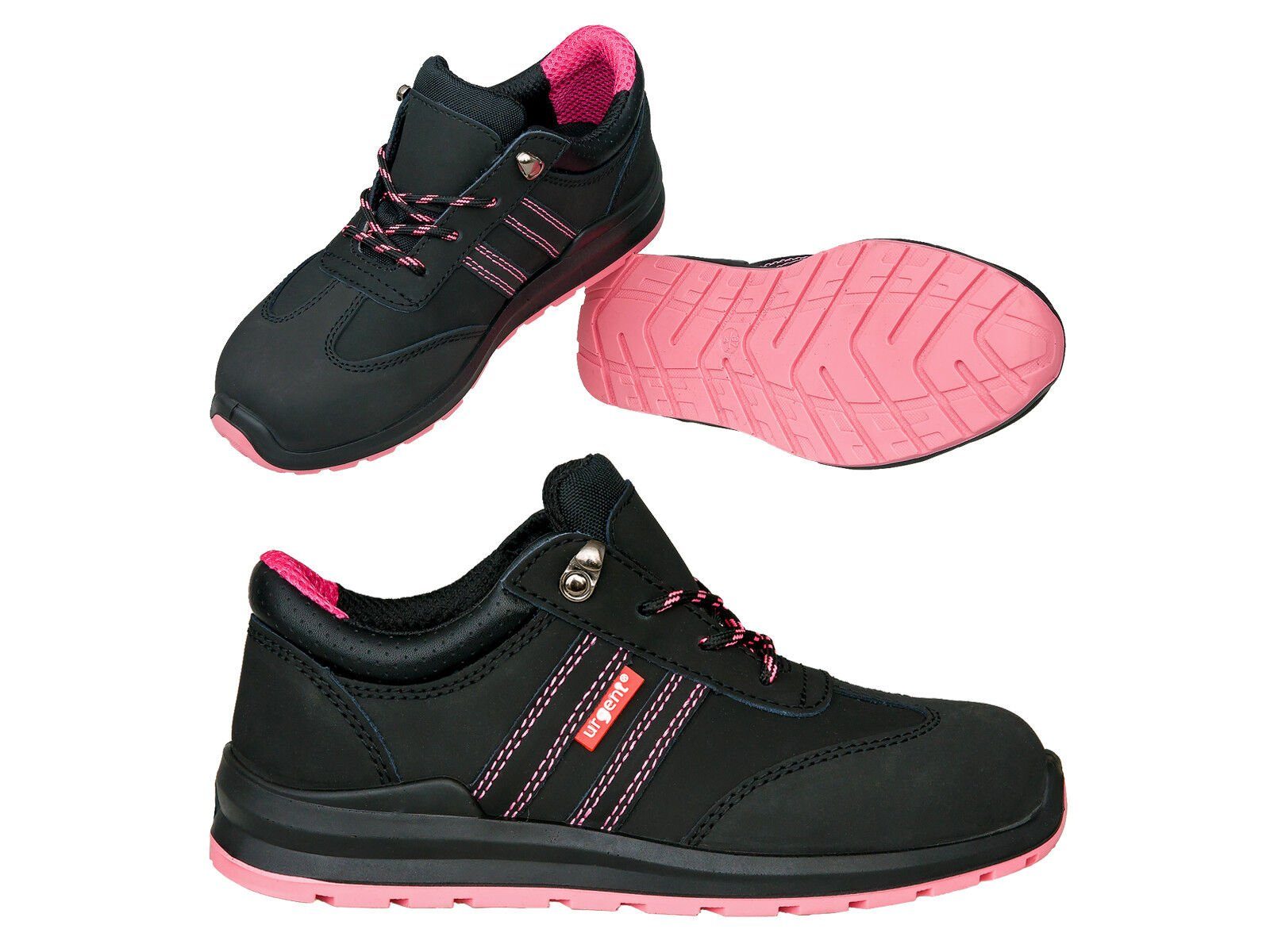 Urgent Arbeitsschuhe Sicherheitsschuhe Schutzschuhe Stahlkappe Damenschuhe