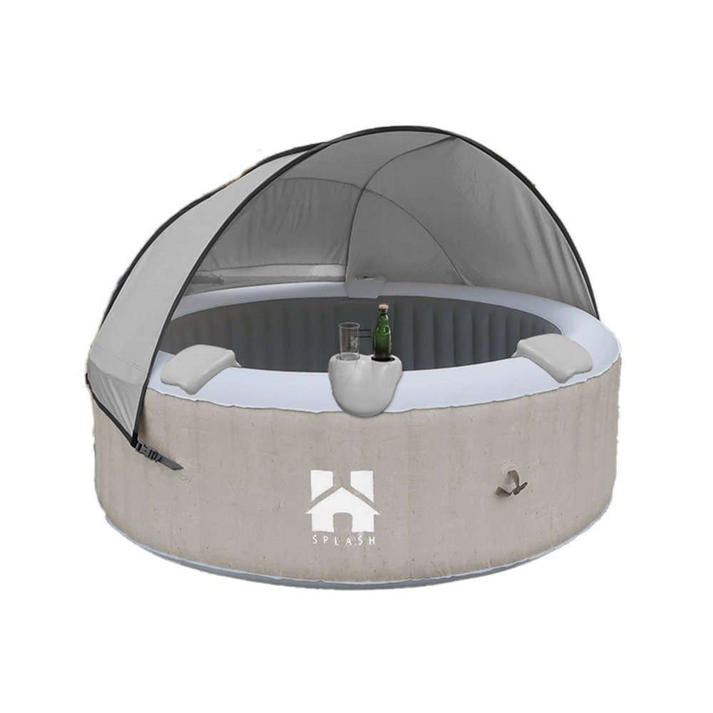 HOME DELUXE Whirlpool Outdoor aufblasbarer Whirlpool
