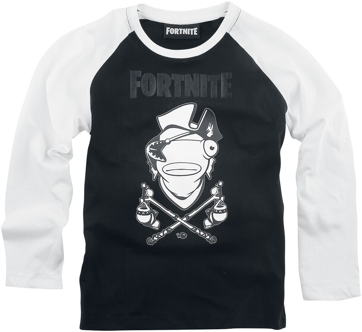 Fortnite Langarmshirt FORTNI Fischstäbchen Langarm T-Shirt