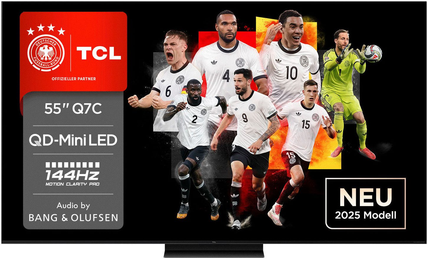 TCL 55Q7CX1 QLED Mini LED-Fernseher (139