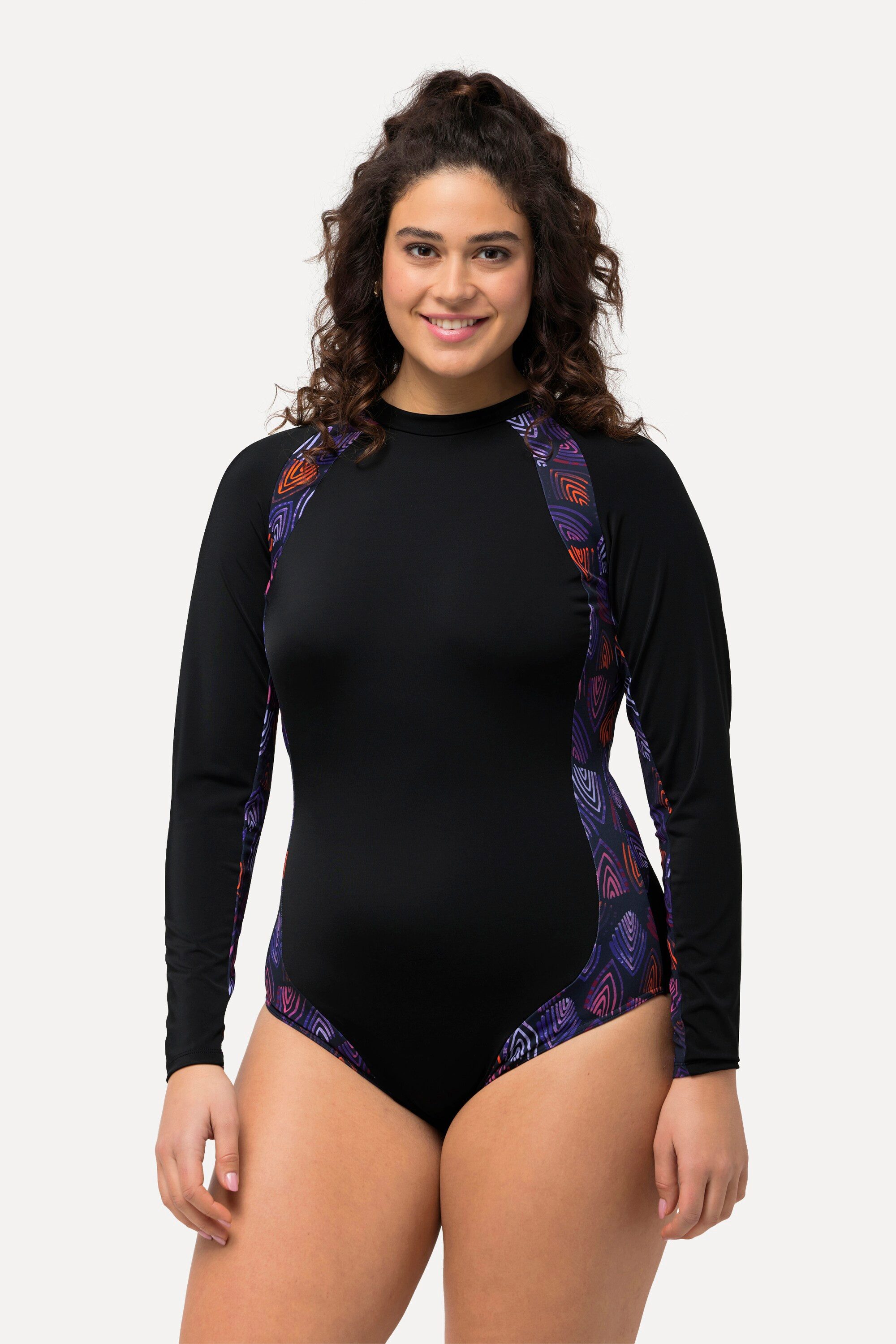 Ulla Popken Badeanzug Badeanzug LSF 50+