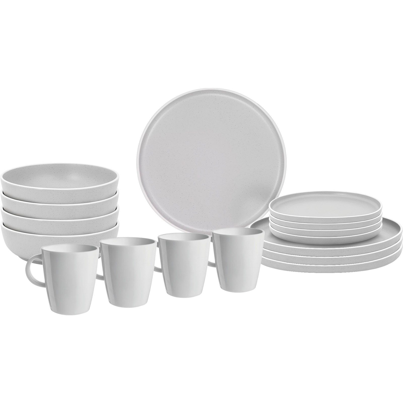 BRUNNER Geschirr-Set Melamin Geschirr Set Lunch