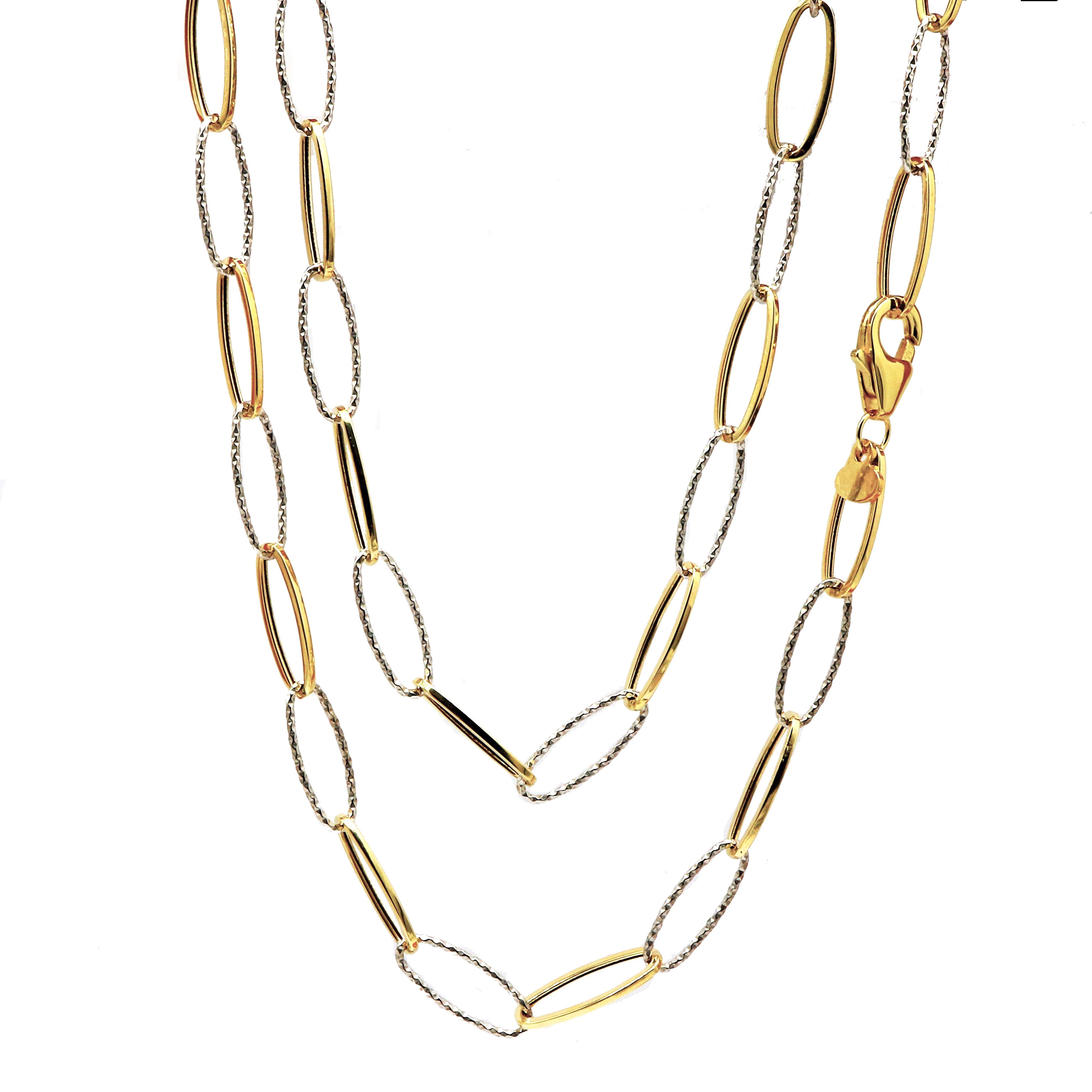 G & J Goldkette Phantasie-Kette 585/14Karat