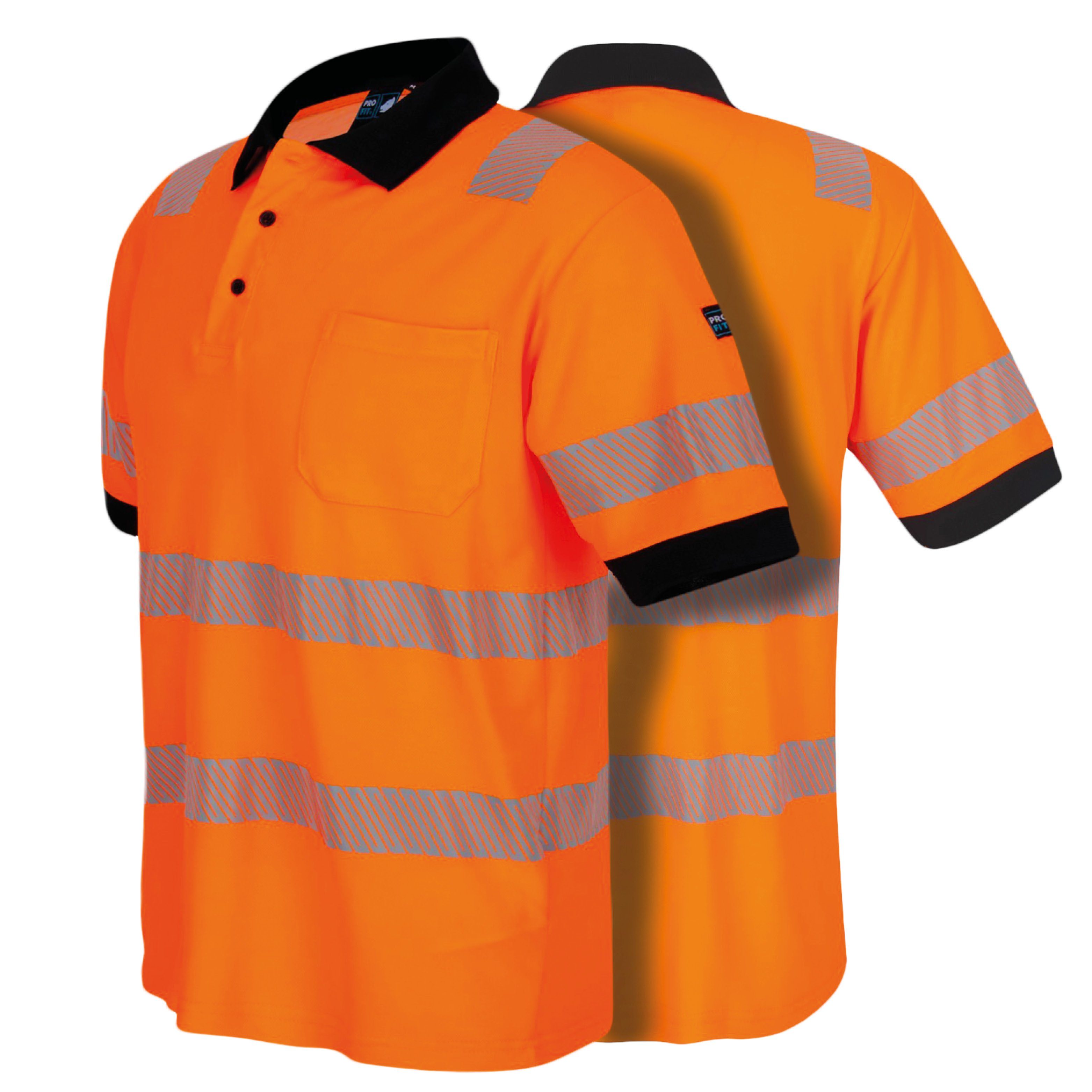 PRO FIT by Fitzner Poloshirt Warnschutz,