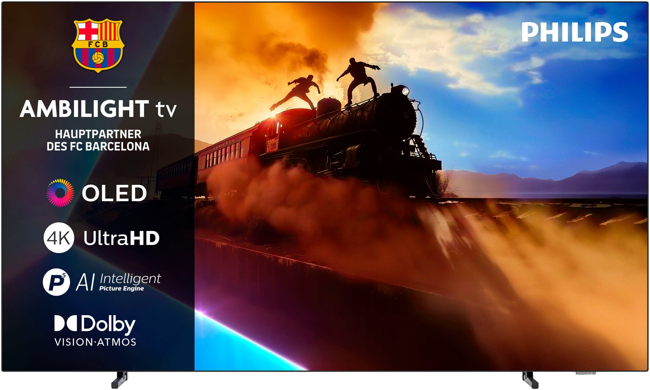 Philips 65OLED760/12 OLED-Fernseher (164 cm/65 Zoll,