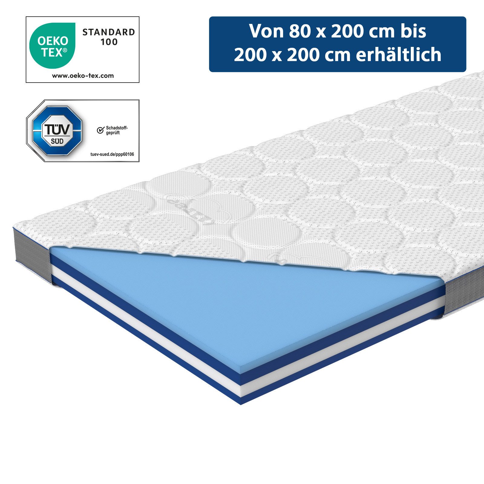 Genius, Topper eazzzy Royal Hybrid Matratzentopper